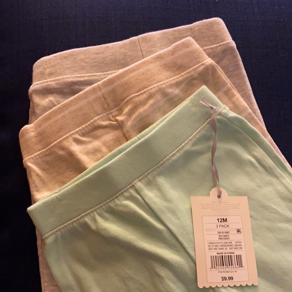 Multi pack set of cloud island leggings